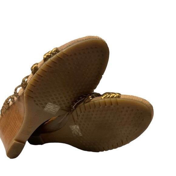 Aerosoles golden wedge sandals size‎ 9.5 - Picture 7 of 8
